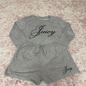 Juicy Couture Heather Gray Top